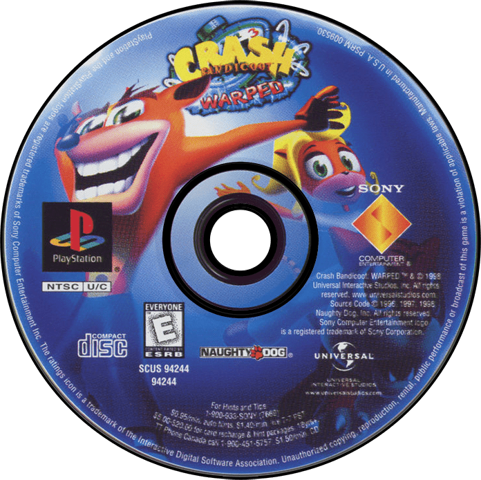Crash Bandicoot Warped [Collector's Edition] media 7 for Playstation